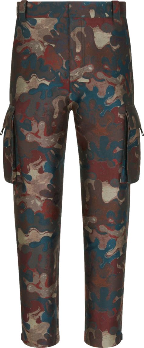 dior homme camo pants